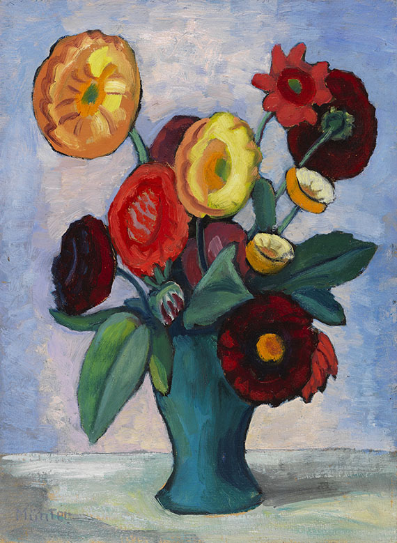 Gabriele Münter - Dahlien