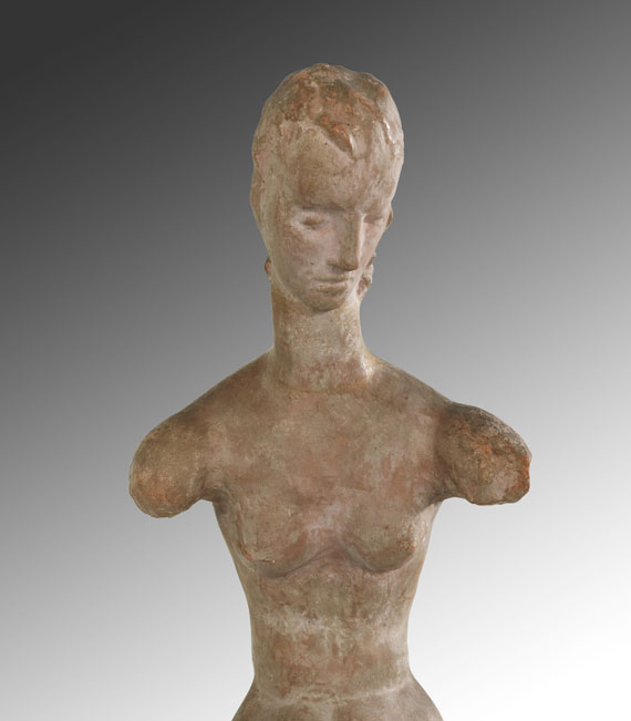 Wilhelm Lehmbruck - Gebeugter weiblicher Torso