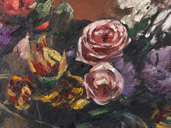 Lovis Corinth - Rosen, Tulpen und Flieder - Weitere Abbildung