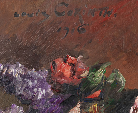 Lovis Corinth - Rosen, Tulpen und Flieder - Weitere Abbildung