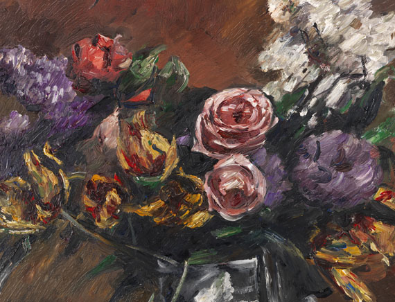 Lovis Corinth - Rosen, Tulpen und Flieder - Weitere Abbildung