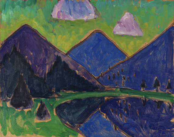 Münter - Blick aufs Murnauer Moos (Blaue Berge)