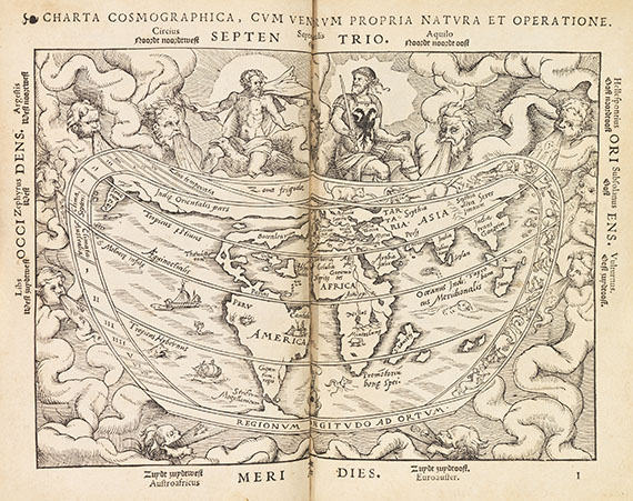 Peter Apian - Cosmographia - Weitere Abbildung