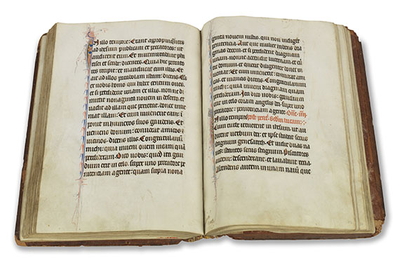  Manuskripte - Lektionar. Pergamenthandschrift, Frankreich um 1325-50 - Weitere Abbildung