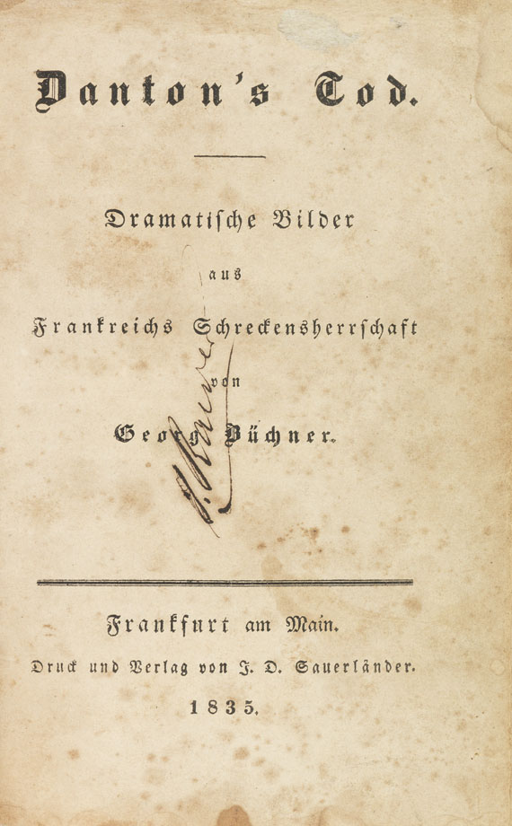 Georg Büchner - Dantons Tod