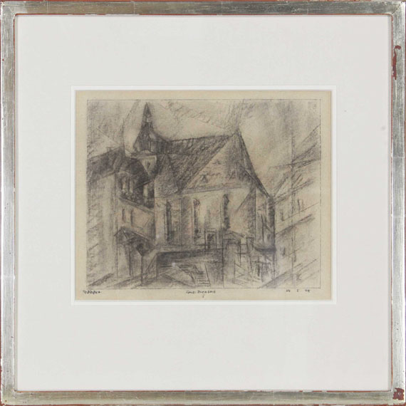 Feininger - Kirche von Großbrembach