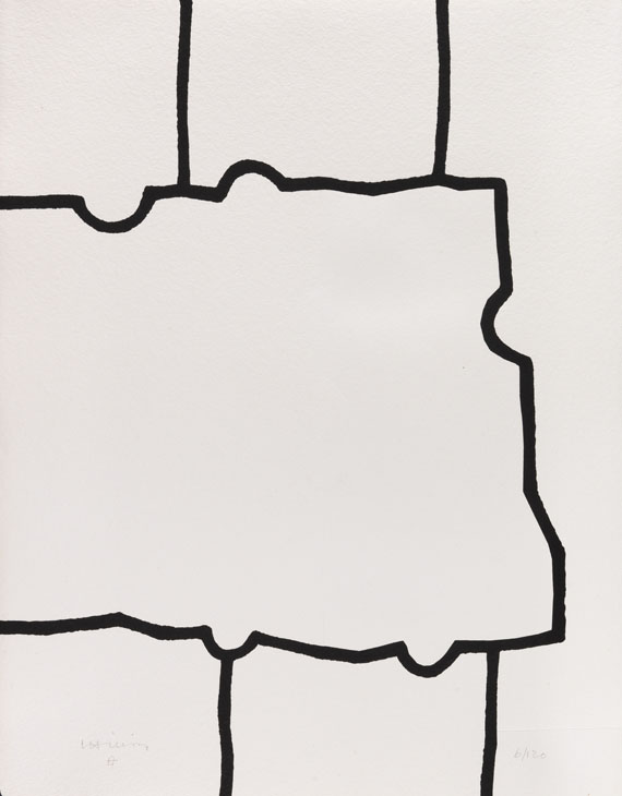 Eduardo Chillida - Hommage à Johann Sebastian Bach, Folge von 12 Blatt, Mappenwerk - Weitere Abbildung
