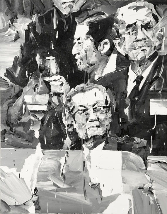 Xiao Bo - Out Visiting (Triptychon) - Weitere Abbildung