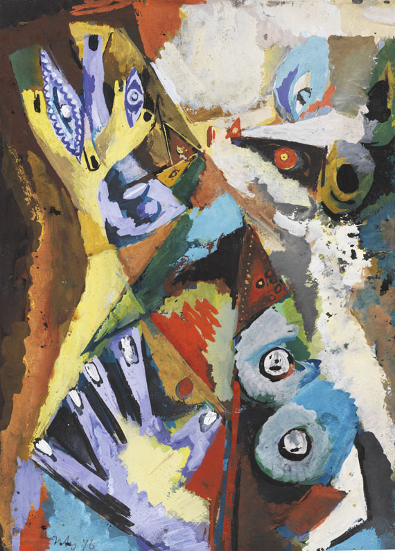 Ernst Wilhelm Nay - Paolo und Francesca