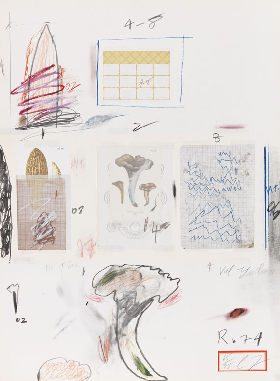 Cy Twombly - Natural History Part I, Mushrooms - Weitere Abbildung