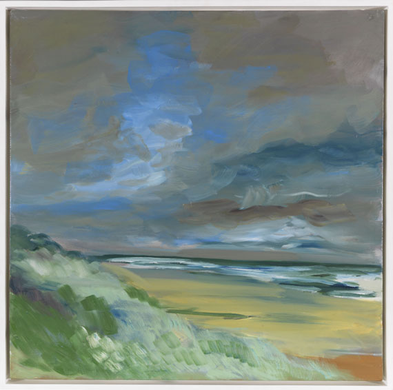 Rainer Fetting - Dünen am Meer - Rahmenbild