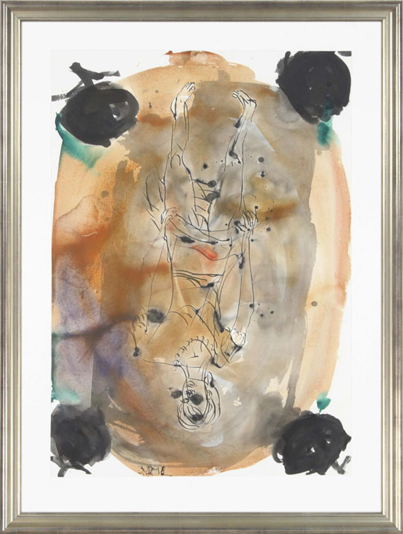 Georg Baselitz - Ohne Titel - Rahmenbild