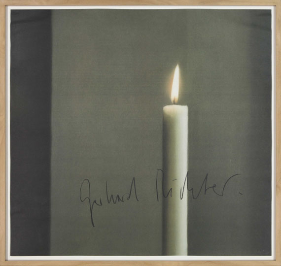 Gerhard Richter - Kerze I - Rahmenbild