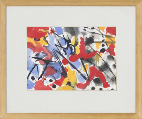 Ernst Wilhelm Nay - Ohne Titel - Rahmenbild