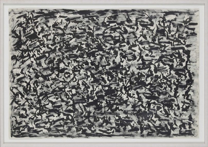 Henri Michaux - Peinture à l'encre de Chine - Rahmenbild