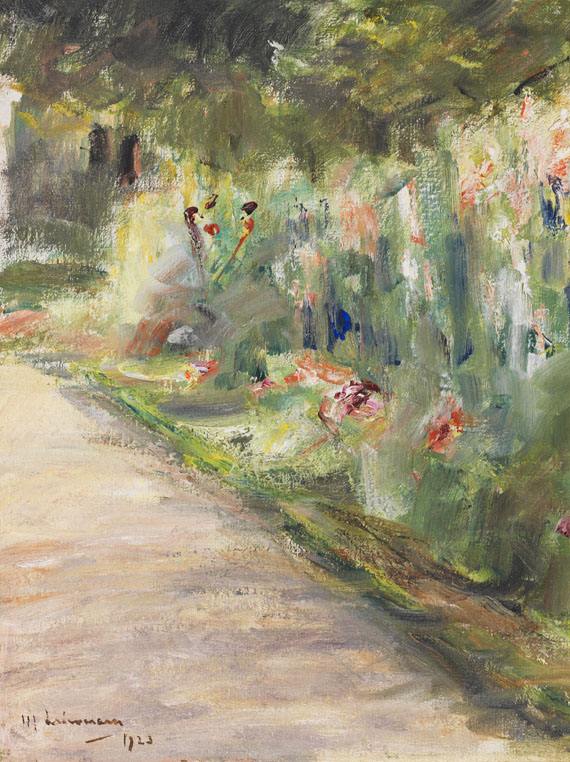 Max Liebermann - Der Nutzgarten in Wannsee nach Südosten - Weitere Abbildung