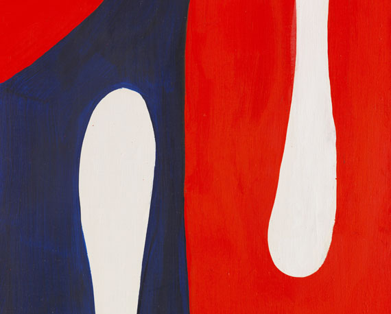 Ernst Wilhelm Nay - Doppelspindel-Rot - Weitere Abbildung