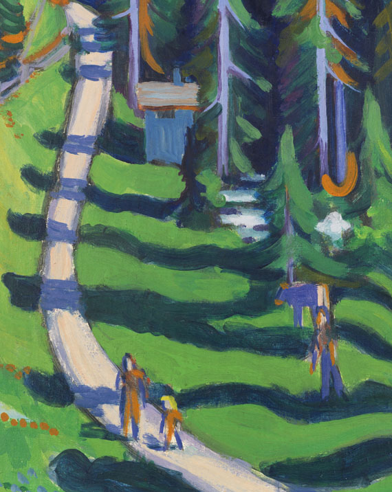 Ernst Ludwig Kirchner - Sertigweg - Weitere Abbildung