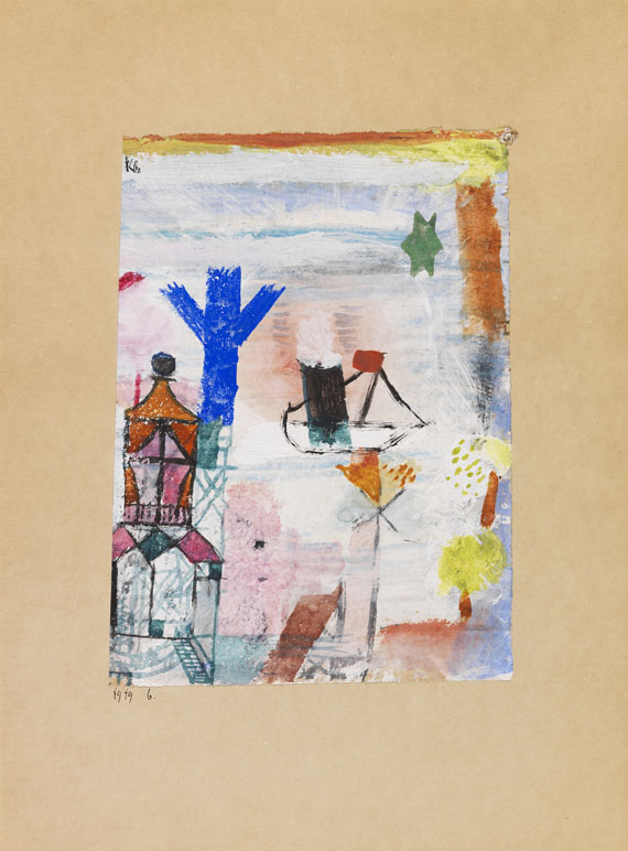 Paul Klee - Kleiner Dampfer - Weitere Abbildung