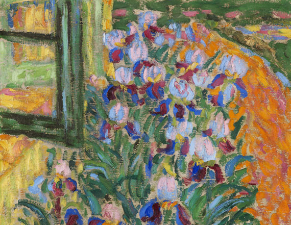 Erich Heckel - Blaue Iris - Weitere Abbildung