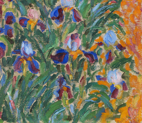 Erich Heckel - Blaue Iris - Weitere Abbildung