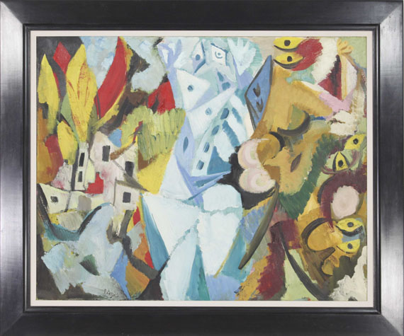 Ernst Wilhelm Nay - Lots Weib - Rahmenbild