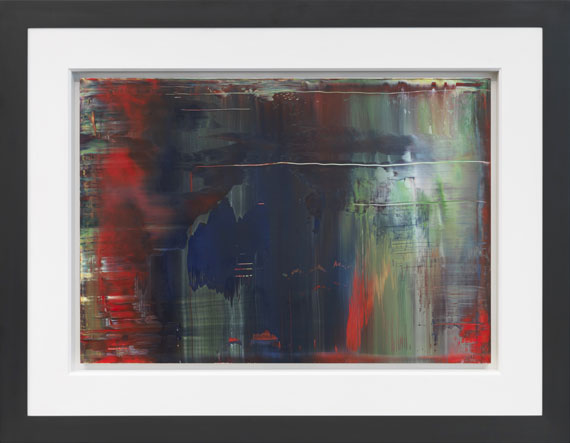 Gerhard Richter - Abstraktes Bild - Rahmenbild