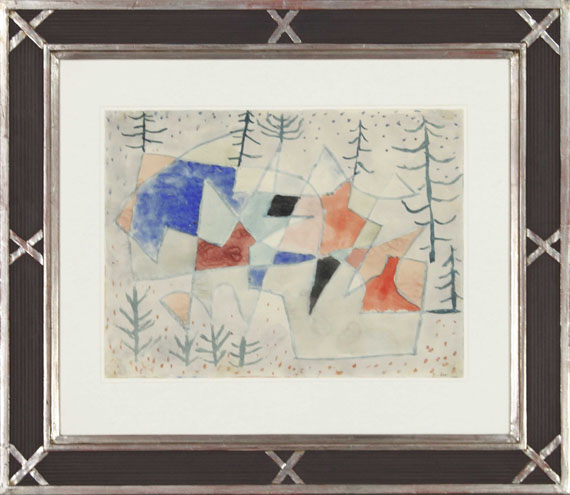 Paul Klee - Edelklippe - Rahmenbild