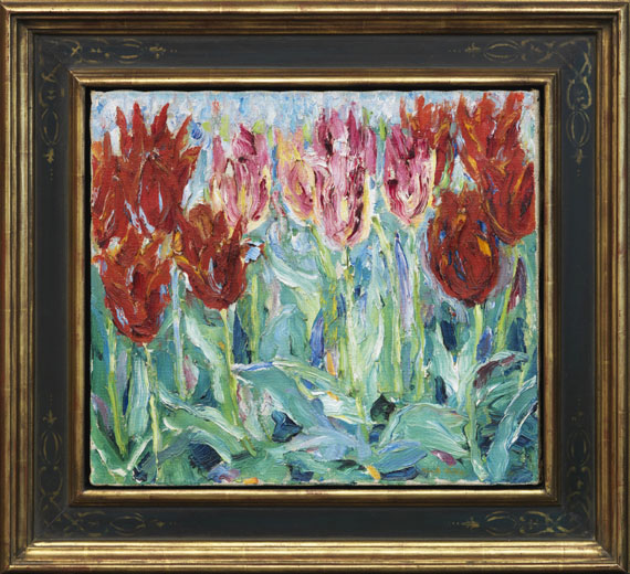 Emil Nolde - Tulpen - Rahmenbild