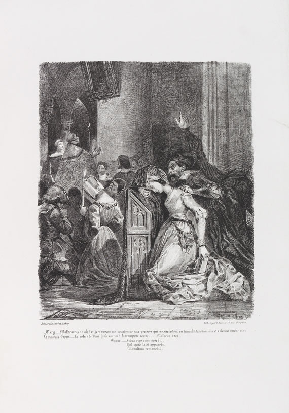 Eugène Delacroix - Faust-Illustrationen - Weitere Abbildung