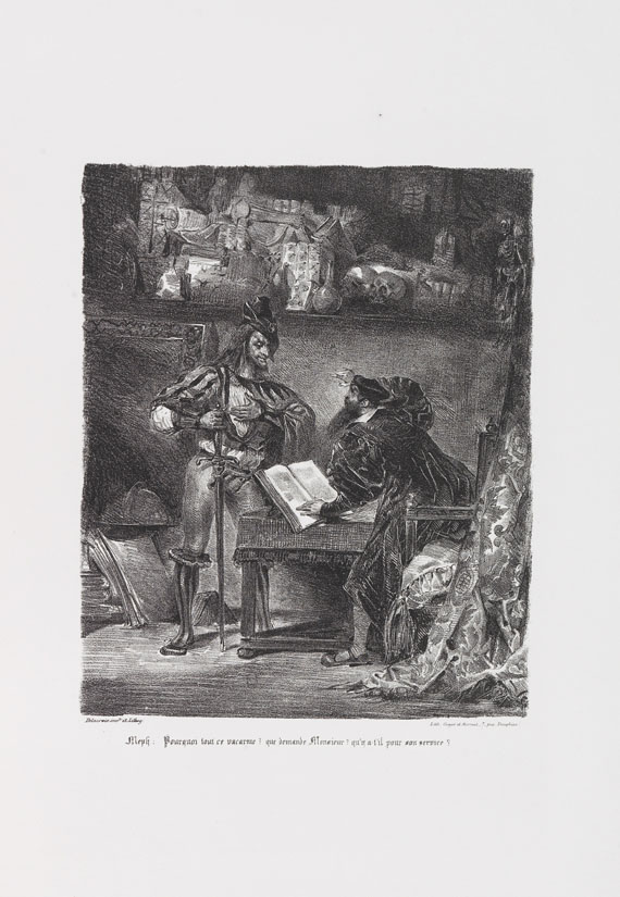 Eugène Delacroix - Faust-Illustrationen