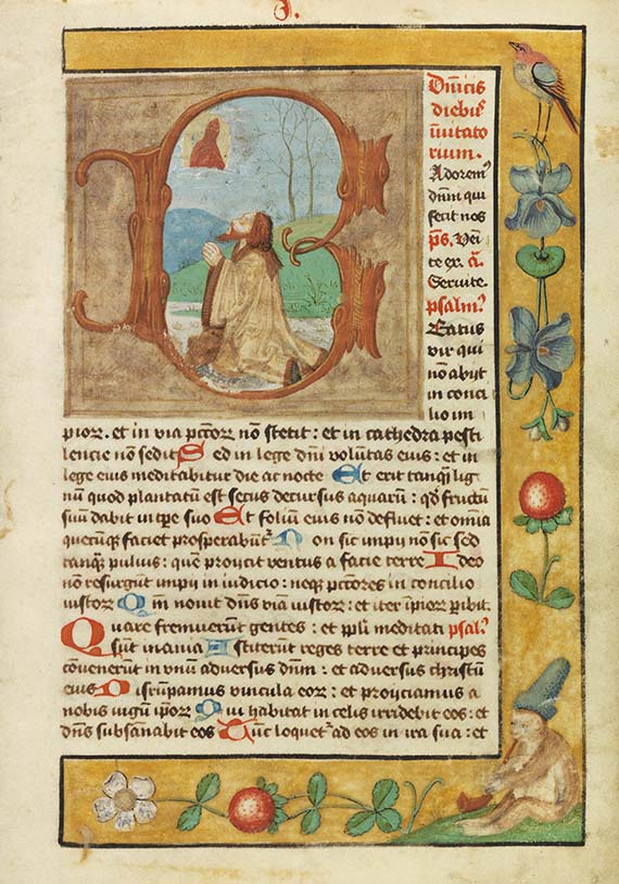  Manuskripte - Gebetbuch auf Pergament. Ende des 15. Jhs - Weitere Abbildung