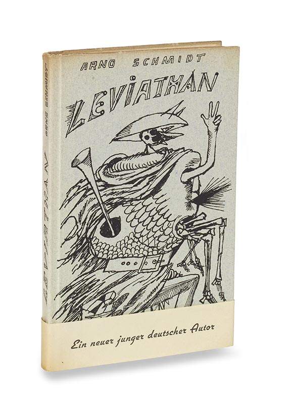 Arno Schmidt - Leviathan. Erstausgabe und Widmungsexemplar - Weitere Abbildung