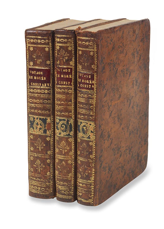 F. C. H. L. de Pouqueville - Voyage en Morée, a Constantinople. 3 Bände