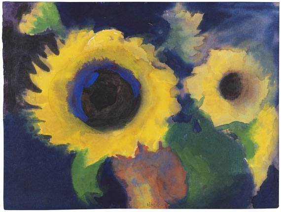 Zwei Sonnenblumen..., 1930