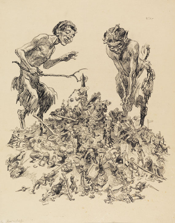 Heinrich Kley - Der Ameisenhaufen