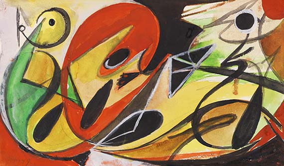 Ernst Wilhelm Nay - Liegende