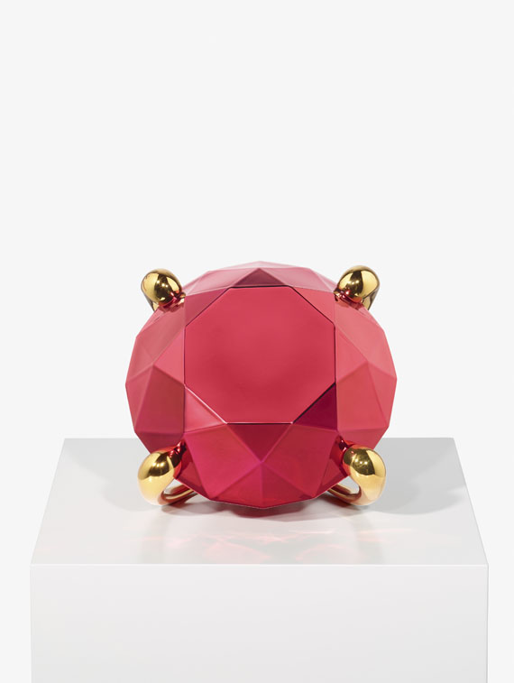 Jeff Koons - Diamond (Red)