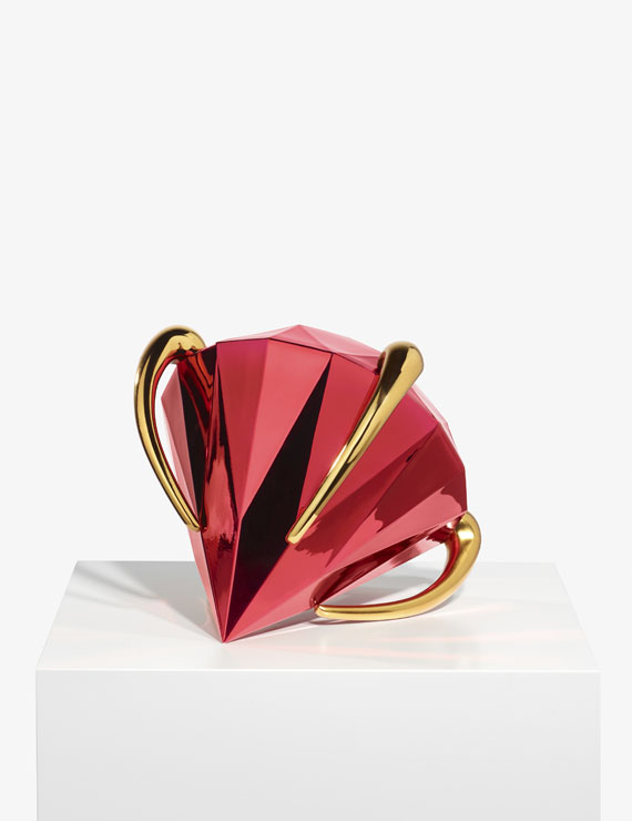 Jeff Koons - Diamond (Red) - Weitere Abbildung