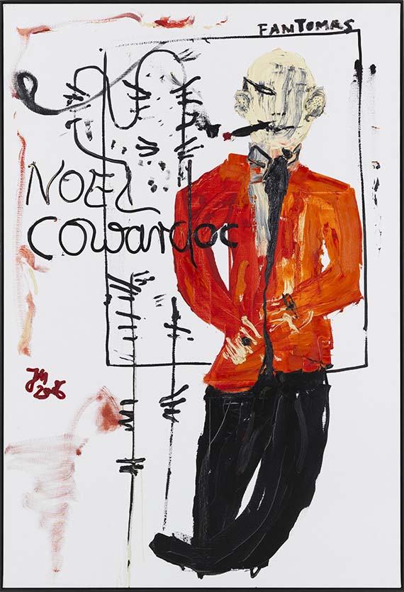 Jonathan Meese - Noël Coward is back III (Zahl und Freundschaft) - Rahmenbild