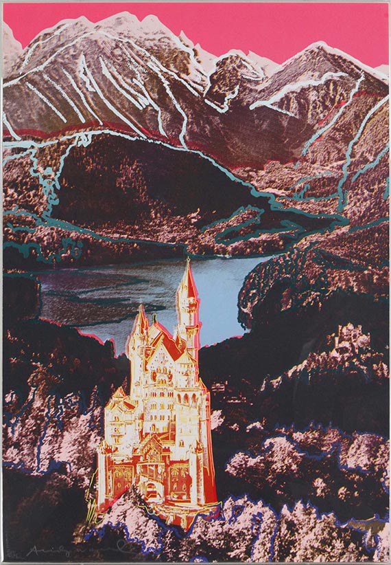 Andy Warhol - Neuschwanstein - Rahmenbild