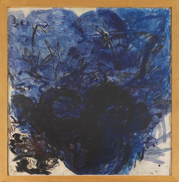 Herbert Brandl - Steinbock - Rahmenbild