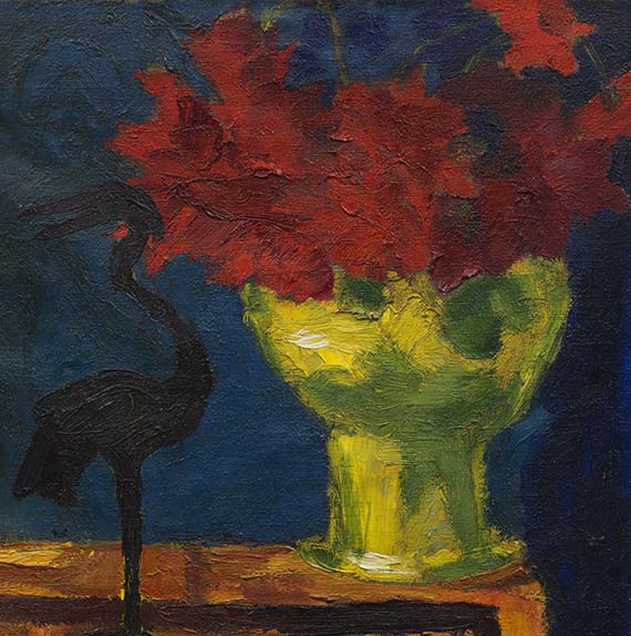 Emil Nolde - Vogel und Georginen - Weitere Abbildung