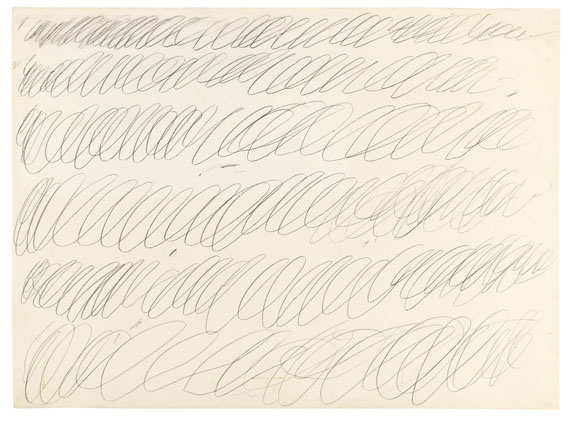 Cy Twombly - Untitled (Drawing for Manifesto of Plinio)