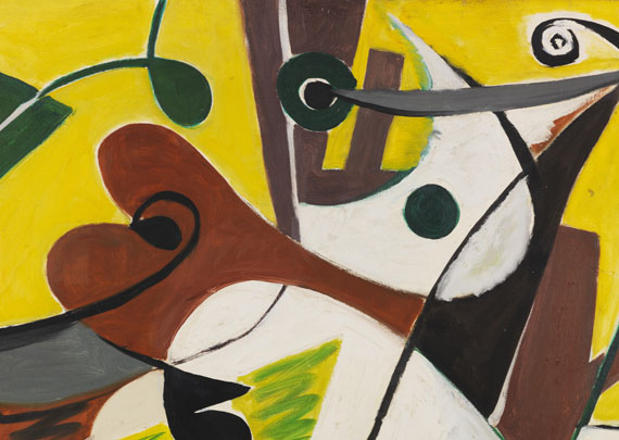 Ernst Wilhelm Nay - Vibration - Weitere Abbildung