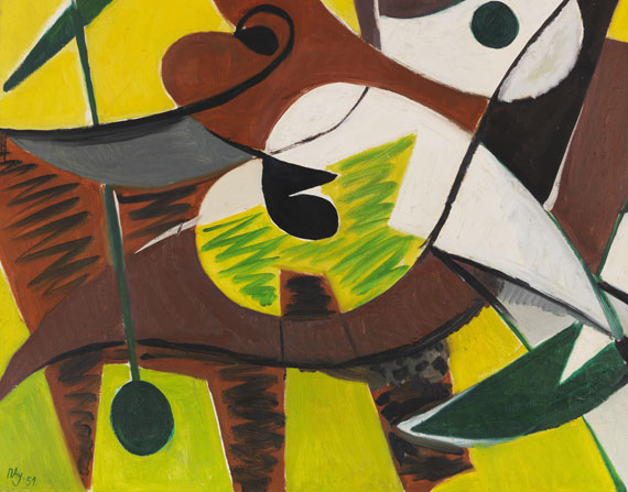 Ernst Wilhelm Nay - Vibration - Weitere Abbildung