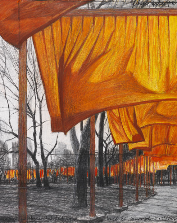  Christo - The Gates, Project for Central Park, NY (2-teilig) - Weitere Abbildung