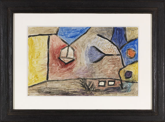 Paul Klee - Landschaft B. L. - Rahmenbild