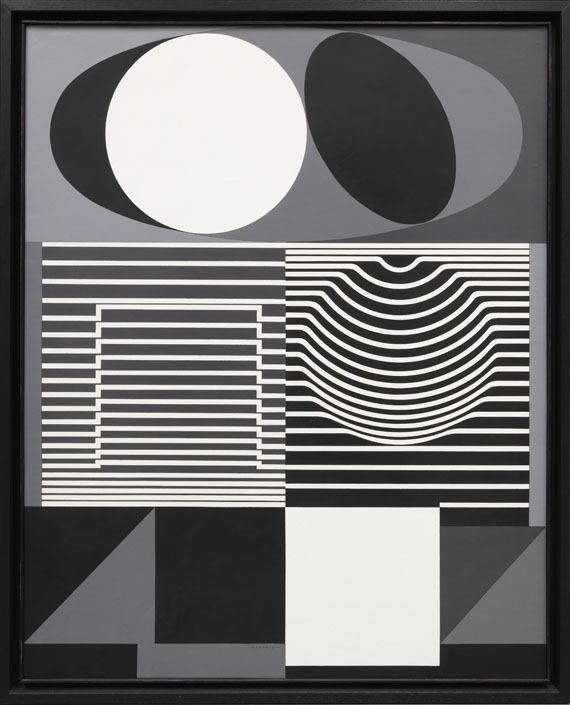 Victor Vasarely - ONDHO - Rahmenbild