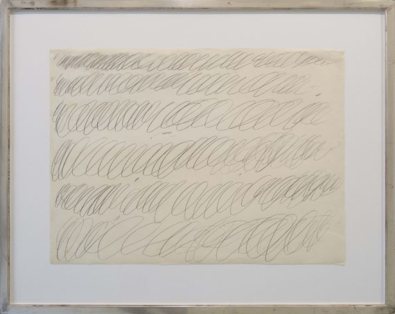 Cy Twombly - Untitled (Drawing for Manifesto of Plinio) - Rahmenbild